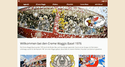 Desktop Screenshot of creme-waggis.ch